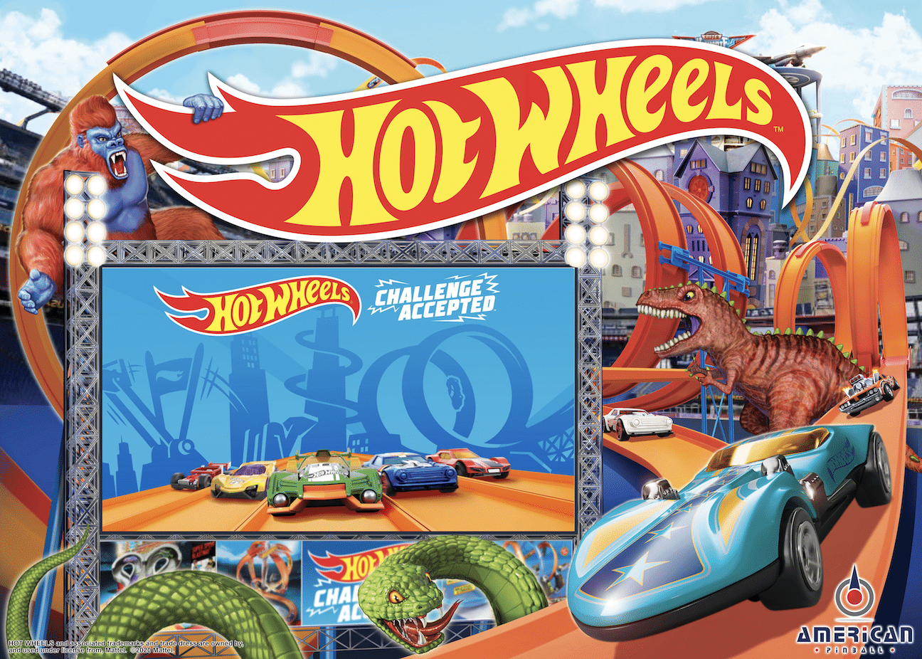Hot Wheels™  Pinball SHIPPING NOW! Contact your local distributor to order!