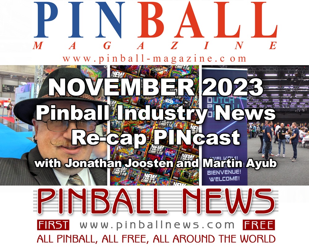 Pinball Industry News PINcast with David Fix