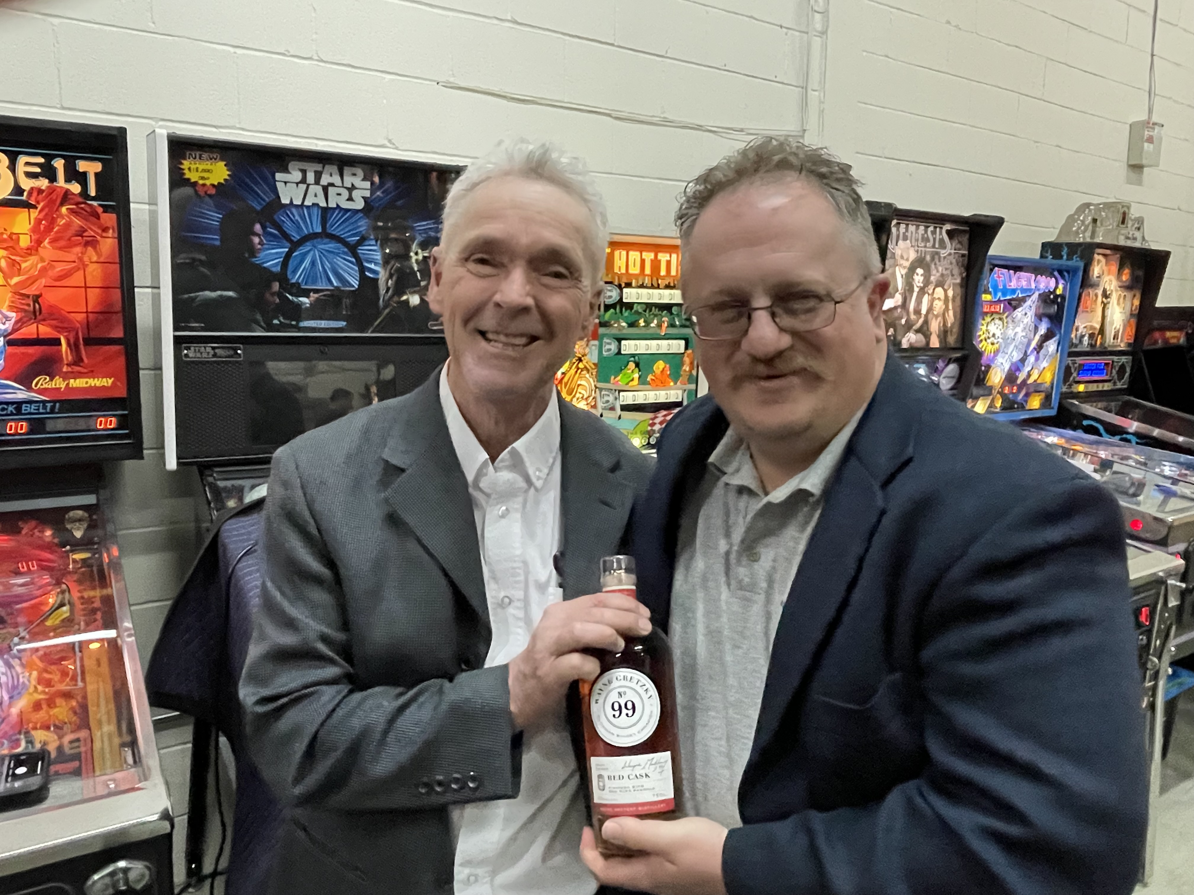 Jerry Power of Player One Amusement Group retires and will be inducted into the Pinball Expo Hall of Fame!
