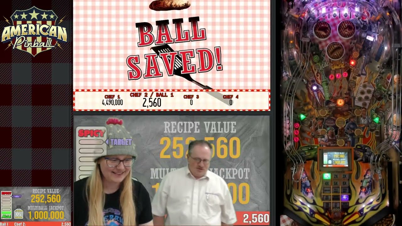 American Pinball Livestream #5: Barry O&apos;s Barbecue Challenge