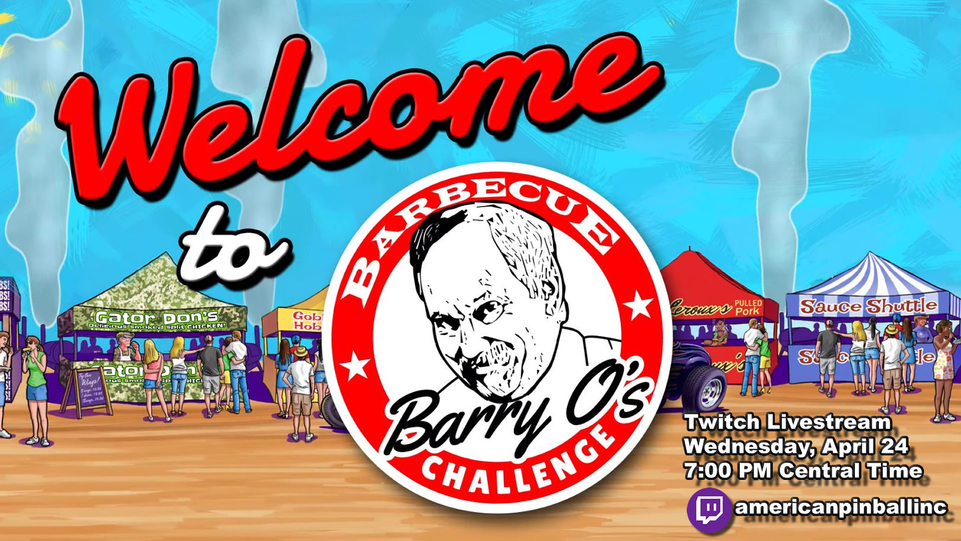American Pinball Livestream: Barry O&apos;s Barbecue Challenge